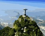 Rio de Janeiro Statue Paint By Numbers