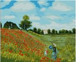 Poppies Claude Monet Paint By Numbers