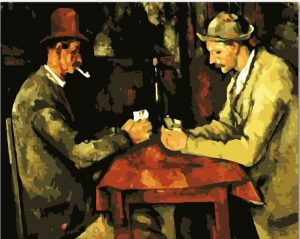 The Card Player Paul Cezanne Paint By Numbers