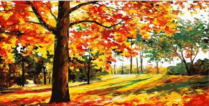 Autumn Forest Paint By Numbers