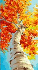 Autumn Tree Paint By Numbers