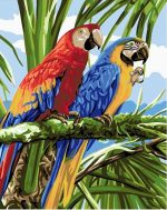 Birds Decor Wall Painting Coloring - DIY Paint By Numbers - Numeral Paint