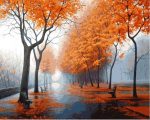 Autumn Trees Paint By Numbers