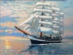 Sailing Ship Paint By Numbers