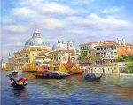 Grand Canal Boats Paint By Numbers