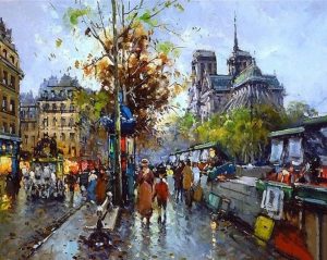 Notre Dame Antoine Blanchard Paint By Numbers