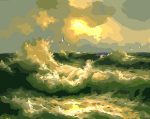 Stormy Sea Paint By Numbers