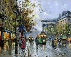 Boulevard De La Madeleine Paint By Numbers