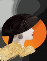 Woman In Black Hat Paint By Numbers