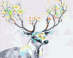 Abstract Deer Paint By Numbers