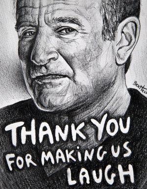 Robin Williams Paint By Numbers