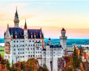 Neuschwanstein Castle Paint By Numbers