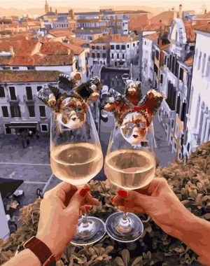 Dating In Venice Paint By Numbers