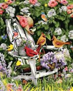 Cardinals Birds Paint By Numbers