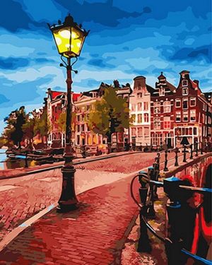 Amsterdam Netherlands Paint By Numbers