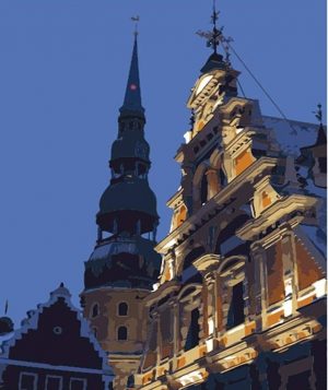 The Lighthouse Glasgow Paint By Numbers