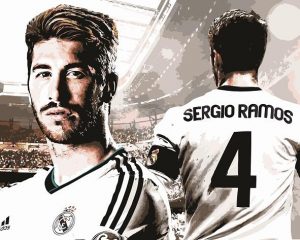 Sergio Ramos Paint By Numbers