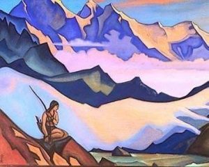 Snow Maiden By Nicholas Roerich Landscape Paint By Numbers