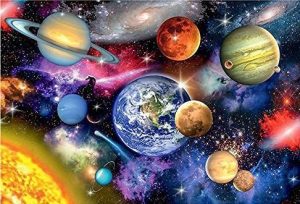 Outer Space Planets Paint By Numbers