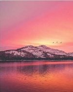 Sunset Sky paint by numbers