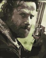 Rick Grimes Paint By Numbers