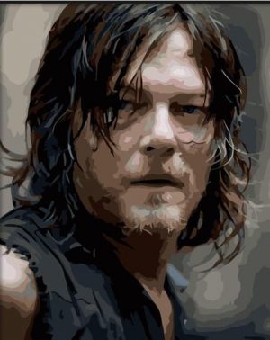 Daryl Dixon Paint By Numbers