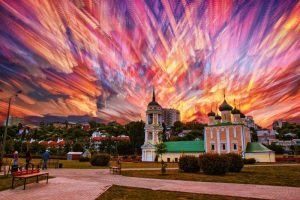 Glittering Sky Istanbul Cities Paint By Numbers