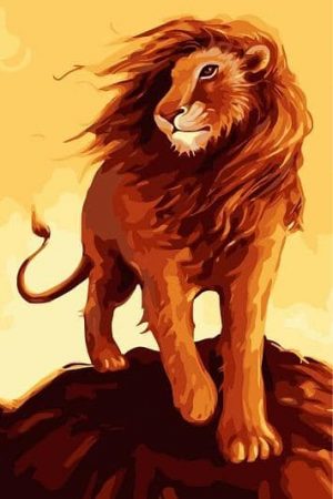 Lion King Simba Paint By Numbers