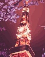 Tokyo Tower Paint By Numbers