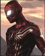 Iron Spider Man Paint By Numbers