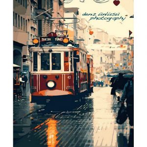 Taksim Istanbul Paint By Numbers