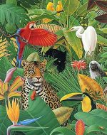 Tropical Animals Paint By Numbers