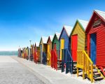 Cape Town Beach Huts Paint By Numbers