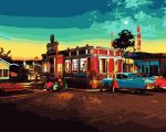 Retro City Paint By Numbers
