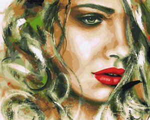Charming Lady Paint By Numbers