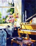 Violin And Piano Paint By Numbers