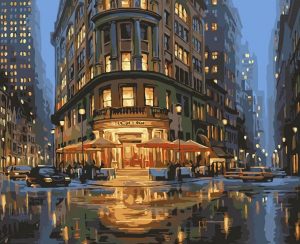 New York Delmonicos House Paint By Numbers