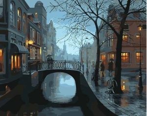 Dark Night In London Paint By Numbers