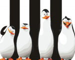 Penguins of Madagascar Paint By Numbers