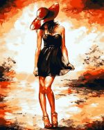 Girl In Red Hat Paint By Numbers