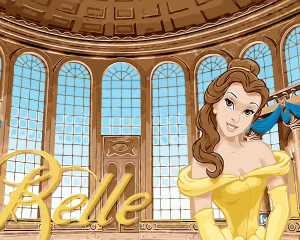 Disney Princess Belle Paint By Numbers