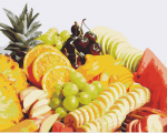Fresh Fruits Paint By Numbers
