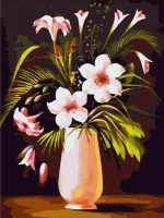 Flowers In A Vase Paint By Numbers