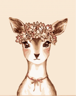 Cute Impala Paint By Numbers