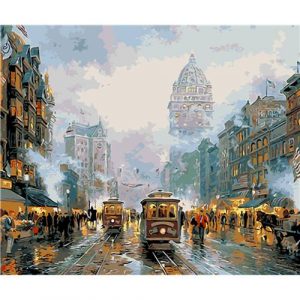 San Francisco City Paint By Numbers