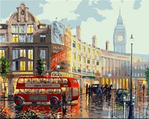 London City Paint By Numbers