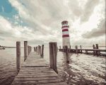 Pier With Lighthouse Paint By Numbers