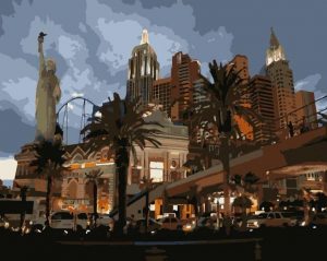 New York Buildings Paint By Numbers