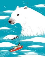 Polar Bear Paint By Numbers