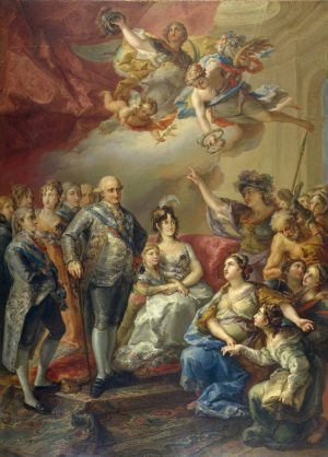 Charles Iv Of Spain And His Family Paint By Numbers